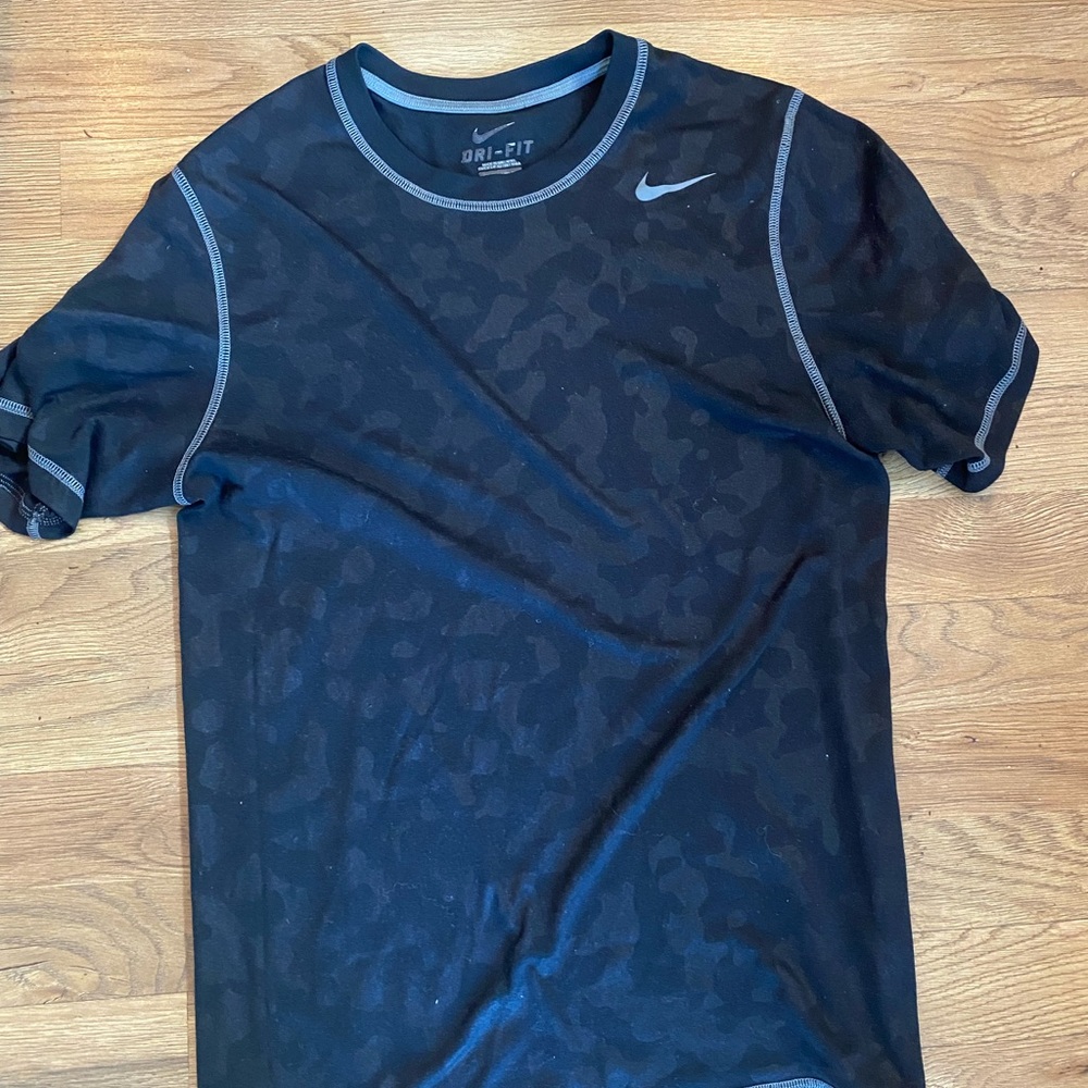Nike Black Camo T shirt